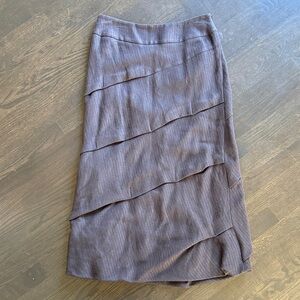 Sonja Marohn Avant Garde Tiered Maxi Skirt Size 8